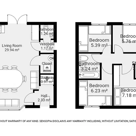 Дом отдыха The Dodsworth Modern 4 Bedroom House, Sleeps 8