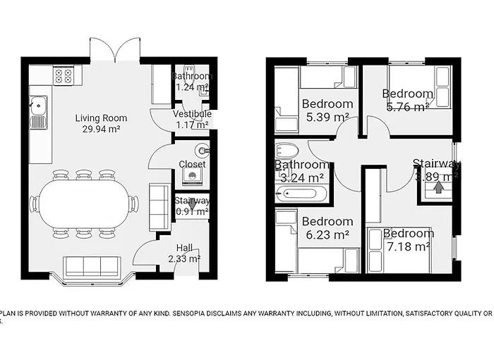Vakantiehuis The Dodsworth Modern 4 Bedroom House, Sleeps 8